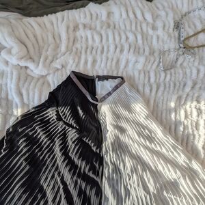 Patterson J. Kincaid Black and White Maxi Skirt